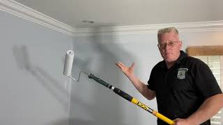 How to Paint High Walls in Staircases - Spencer Colgan