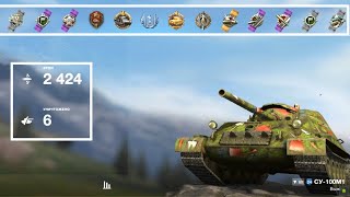 СУ-100М1 бой на Колобанова 1 vs 5 - World of Tanks Blitz