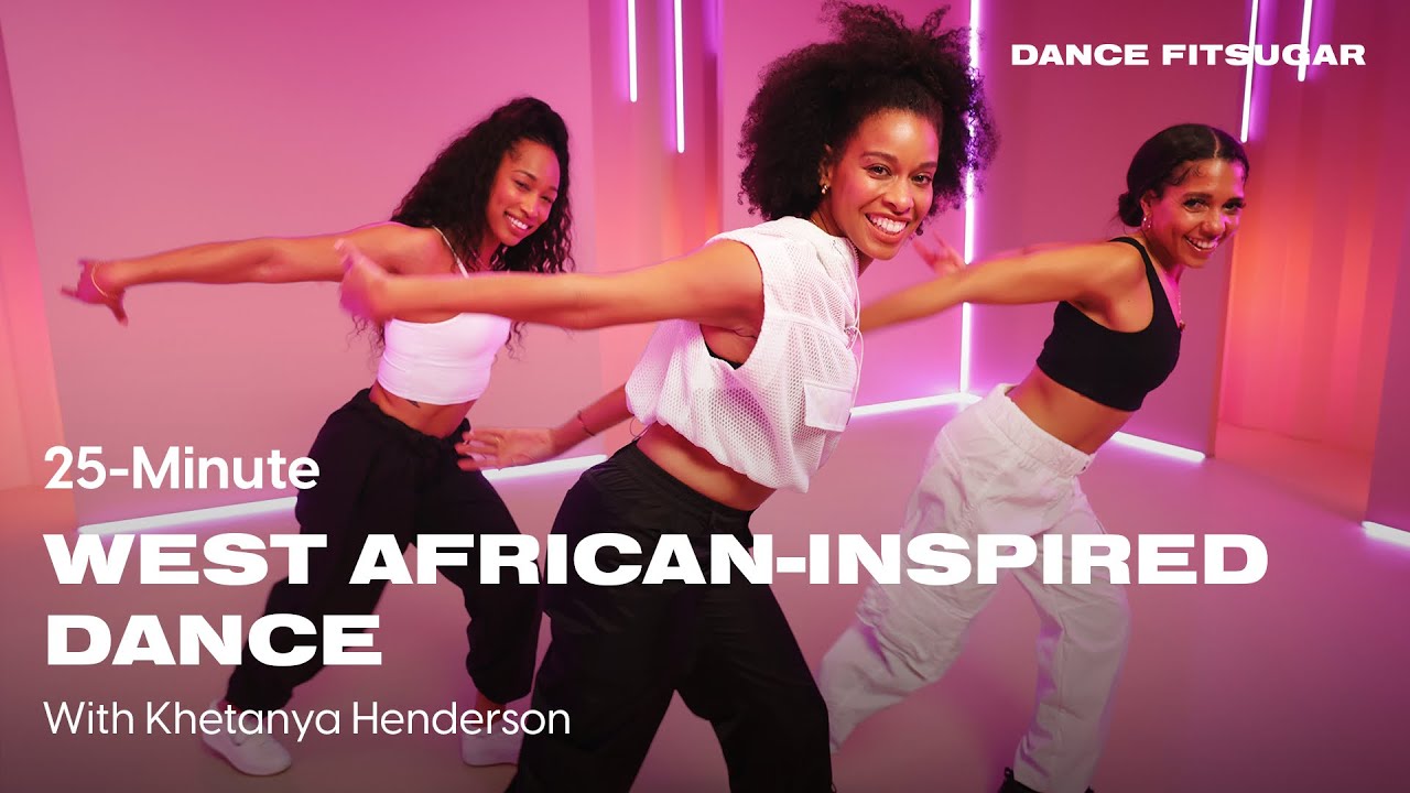 ⁣25-Minute West African-Inspired Dance Workout With Khetanya Henderson | POPSUGAR FITNESS
