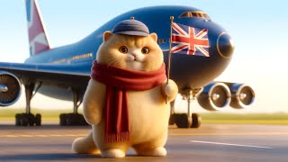 cat world tour in United Kingdom #cat #cute #shorts #dog #cartoon #animation #diet #travel #family