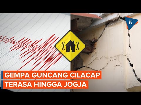 Gempa M 4,9 Guncang Cilacap, Terasa hingga Jogja, Tak Berpotensi Tsunami