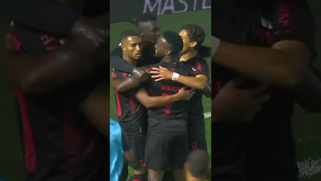 VIVEROS ABRE O PLACAR PARA O FURACÃO CONTRA O SANTOS | #shorts | ge.globo