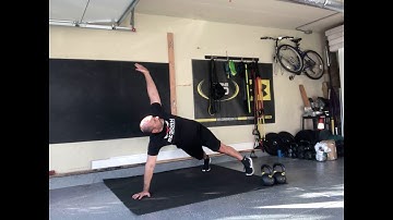 High Plank Thoracic Rotation