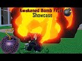 King legacy  awakened bomb fruit showcase