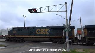 Railroad Crossings I've Recorded With RACO/Safetran Cantilevers