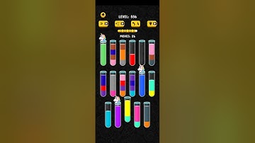 Map 556 Solution||Color Water Sort 3D!