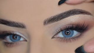 مكياج سهل جدا لتوسيع العيون الصغيرة والضيقة | how to make your eyes look bigger