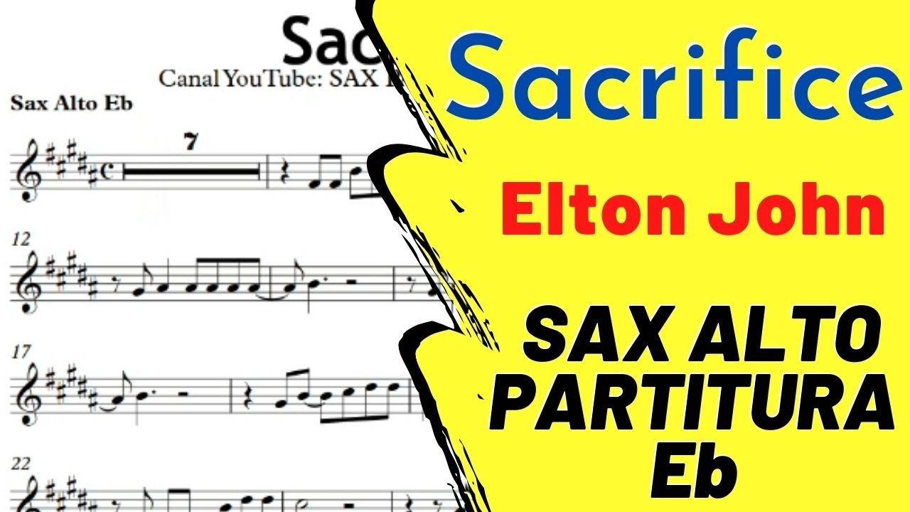 Super Partituras - Sacrifice v.6 (Elton John), sem cifra