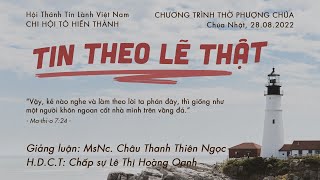 HTTL TÔ HIẾN THÀNH - Chương trình Thờ Phượng Chúa - 28/08/2022