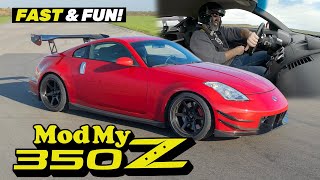 Quick & Easy Nissan 350Z Build  Continental ExtremeContactForce Tire Review