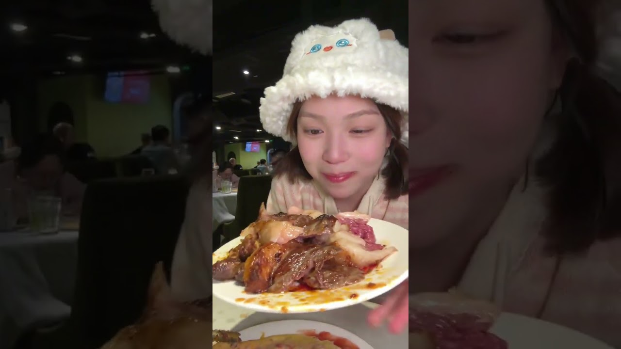 【鲨鲨】￥188一位的巴西烤肉自助如何吃回本？！口口爆汁香迷糊了#深夜放毒系列之让你饿的睡不着#深夜放毒#美食#美食volg