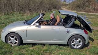 Daihatsu Copen Cabrio BJ 2006 Demo automatisches Schiebedach #copen #daihatsucopen #roadster 
