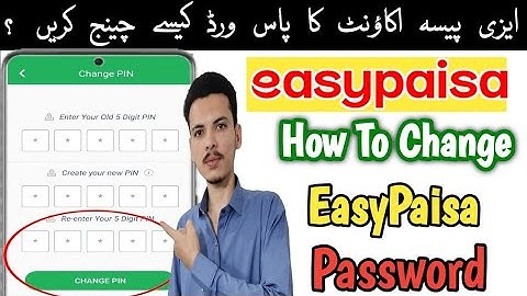 How To Change Easy Paisa Account Password 2024 Easypaisa Account ka password kaise change karte hain