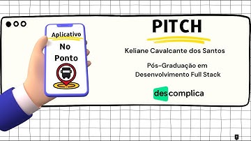 Pitch de apresentação do aplicativo No Ponto - Pós-Graduação em Desenvolvimento Full Stack