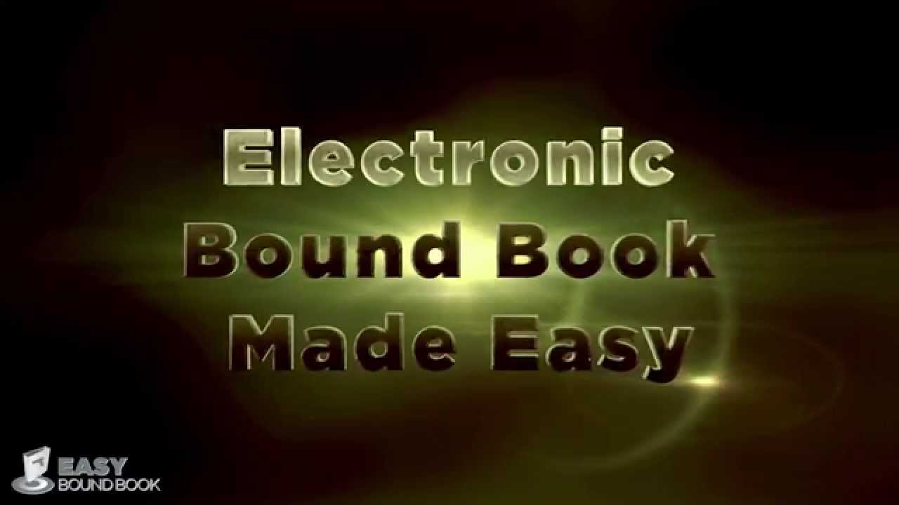 Easy Bound Book - A&D Record Keeping
