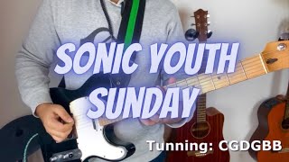 Sonic Youth Sunday Guitar Cover