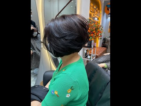 Video Bob layer | Bài cắt tóc ngắn dễ thực hành 11 - youtube