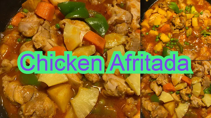 How to cook chicken afritada/Chicken afritada