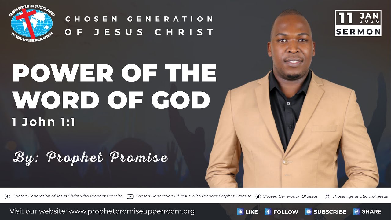 Power of the word of God  - 11 JAN 2026 Sermon