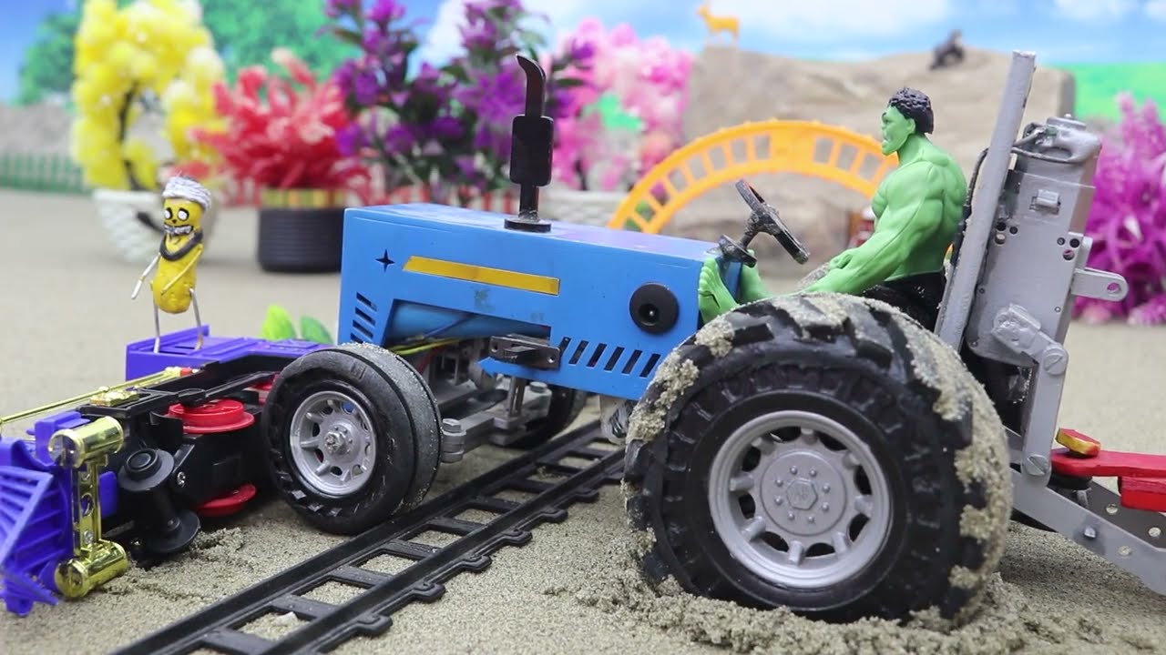 A train hits a tractor due to no signal, The driver fixes it and builds a new signal system