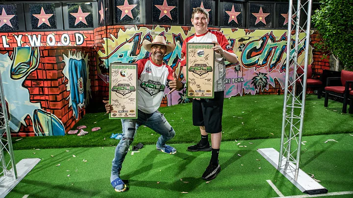 Shemar Moore & Trey Burchfield Are Cornhole Champi...