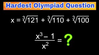 A Nice Radical Problem | Math Olympiad Questions