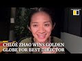 Chloé Zhao first Asian woman to win best director at Golden Globes