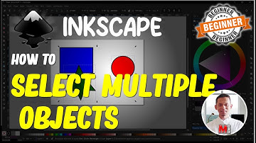 Inkscape How To Select Multiple Objects