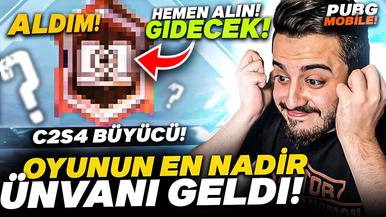 ERANGEL GİZEMLİ KUTUDAN ÇIKAN YENİ ÜNVAN! KİMSEDE BİLMİYOR! PUBG Mobile