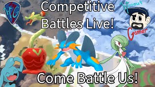 Competitive Pokemon Battles Live! Can you Beat Me?! Come Find Out!