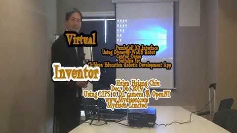 Magic iRIID Virtual PuzzleCell 3D Interface control using Disney © WallE Robot and LIPS © + OpenNI