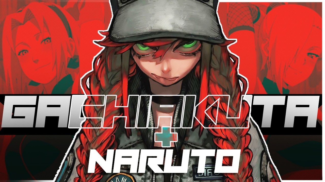 desenhando personagens de Naruto no estilo de Gachiakuta.