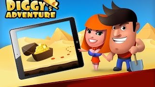 لعبة البحث عن الذهب | Diggy's Adventure | للايفون و الايباد و الاندرويد screenshot 3