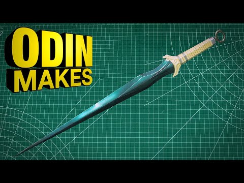 Odin Makes: Valkyrie&rsquo;s sword from the Marvel movie Thor: Ragnarok