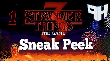 STRANGER THINGS 3: The Game – Sneak Peek (#1 Gameplay Walkthrough)