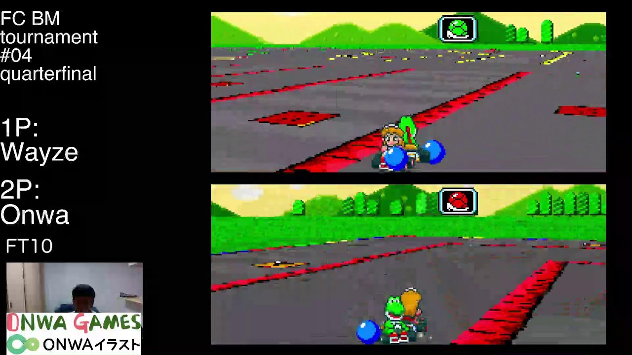 スーパーマリオカートバトルゲーム FC tournament 04 vs Wayze - YouTube