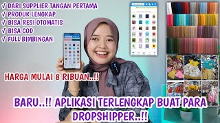 BARU..!! APLIKASI TERLENGKAP BUAT PARA DROPSHIPPER..!! BISA COD, RESI OTOMATIS & FULL BIMBINGAN