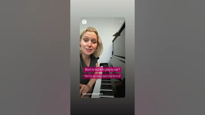 Wanna learn to play by ear?  Here’s an easy way to do it!