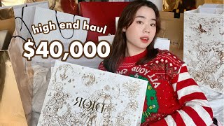 [highend haul] cùng mình unbox $40,000 đồ hiệu!! ✨ gucci, balenciaga, dior, valentino, prada,...