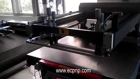 Clam Shell Screen Printing Machine with Auto Unloading