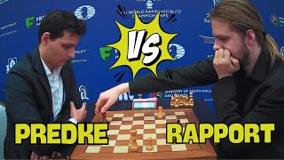 Predke Alexandr Vs Rapport Richard World Blitz Chess 2023 - R3