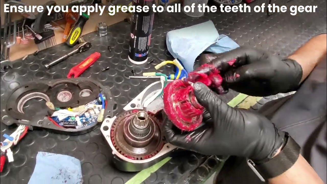 How to grease the Bafang Ultra M620/G510 Motor YouTube