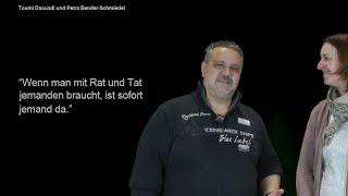 Petra Bender-Schmiedel und Toumi Daouadi