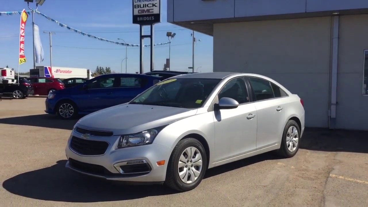 2016 Chevrolet Cruze LT Used 4 Door Car 6 Speed Automatic Bridges GMC YouTube