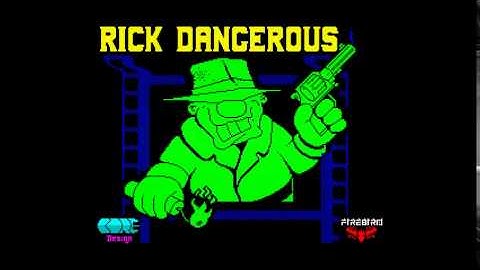 "Rick Dangerous" title music, ZX Spectrum 128k