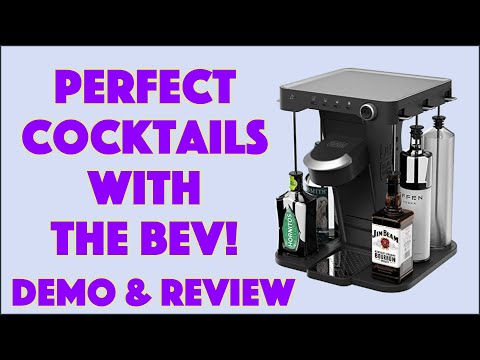 The new Bev by Black & Decker cocktail machine! #bev