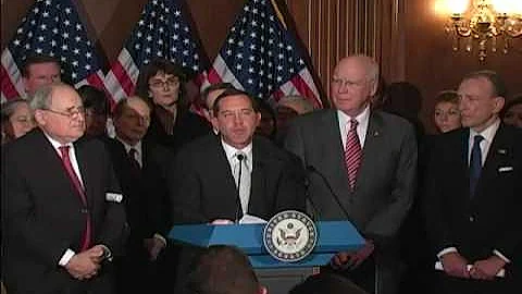 Joe Solmonese speaks at Hate Crimes bill press conference