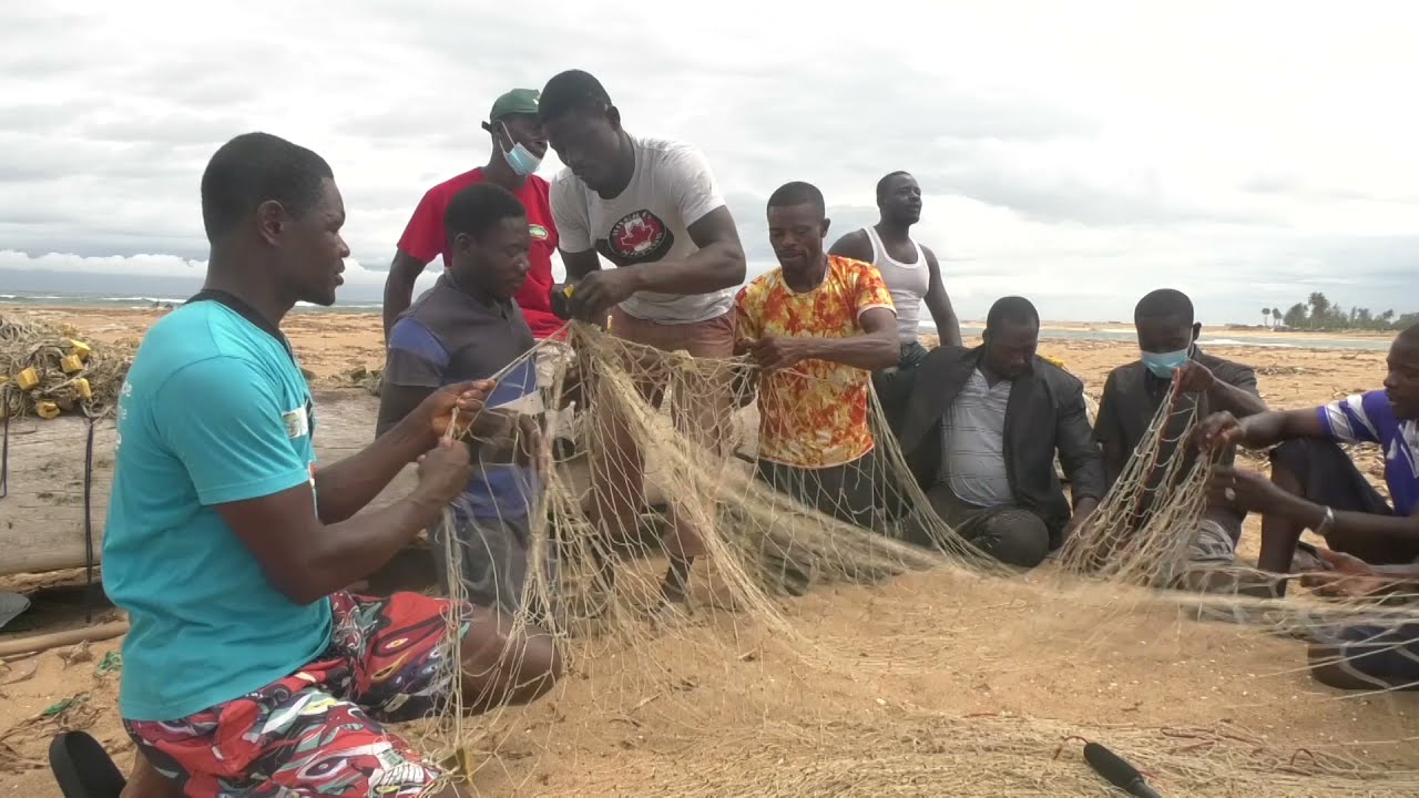 Grand Lahou field visit - African Climate Justice Gathering, Cote d'Ivoire, May 2021.