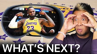 Apple Vision Pro Gets EXACTLY What It Needs - Live NBA Immersive Games!
