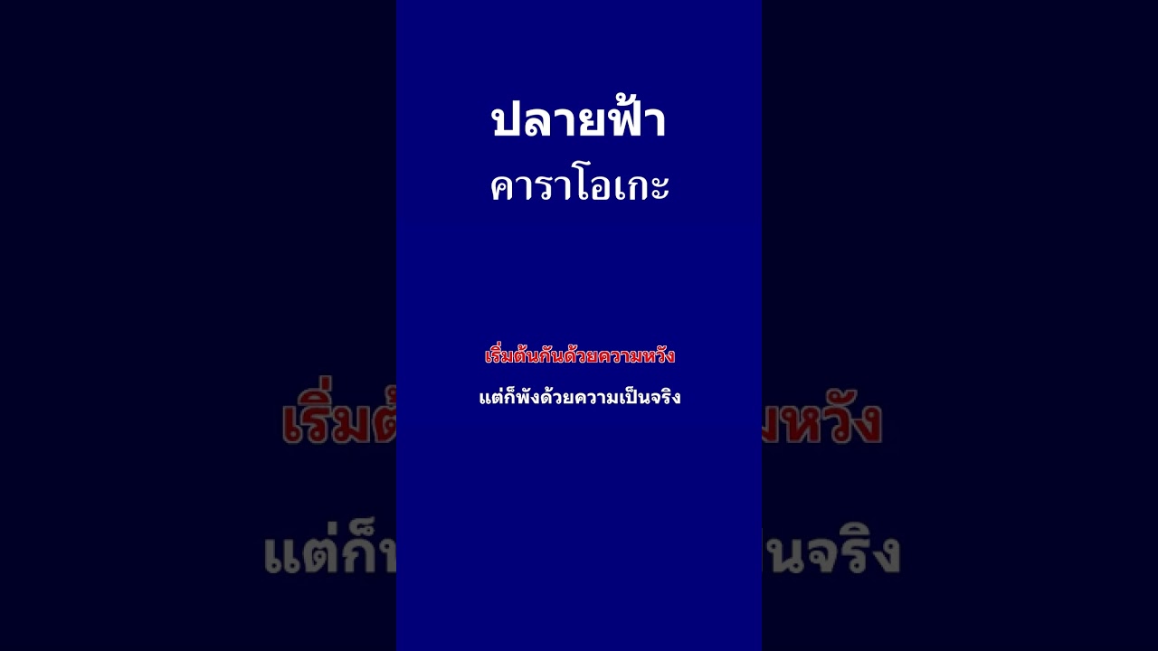 𝄞 ปลายฟ้า ‣ สายแนน โพธิ์งาม ❥ คาราโอเกะ กีต้าร์สด ツ